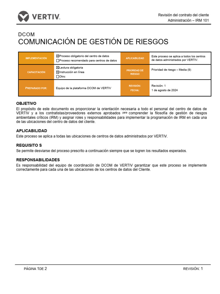 IRM 100 Client Contract Review Process Rev 1-4 | PDF