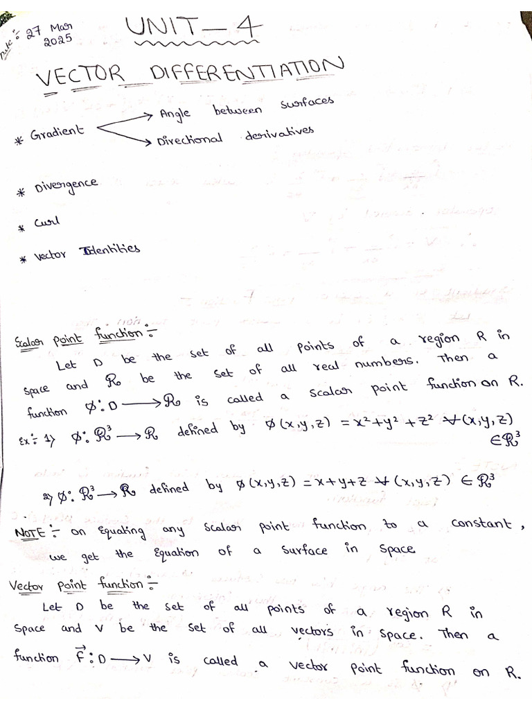 Unit 4 Maths Notes | PDF