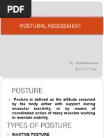 Reedco Posture Assessment Form | PDF