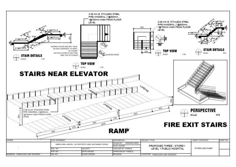 Stair and Ramp Design Details | PDF | Stairs | Pedestrian Infrastructure