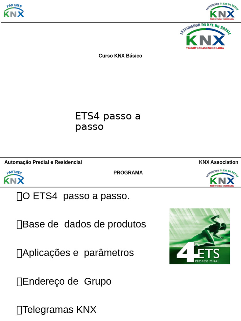 Curso KNX: ETS4 Passo a Passo | PDF | Informática