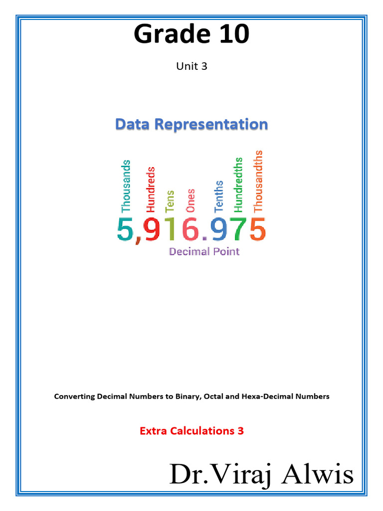 Grade 10 3rd Lesson English Extra Calculations 3 2025.12.05 | PDF ...