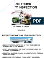 Tank Truck Safety Inspection: By: Ferry B. Villanueva