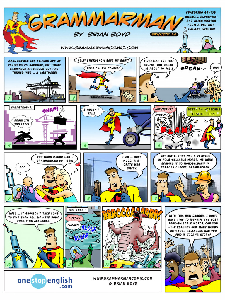 Grammarman Ep26 Comic 517811 | PDF
