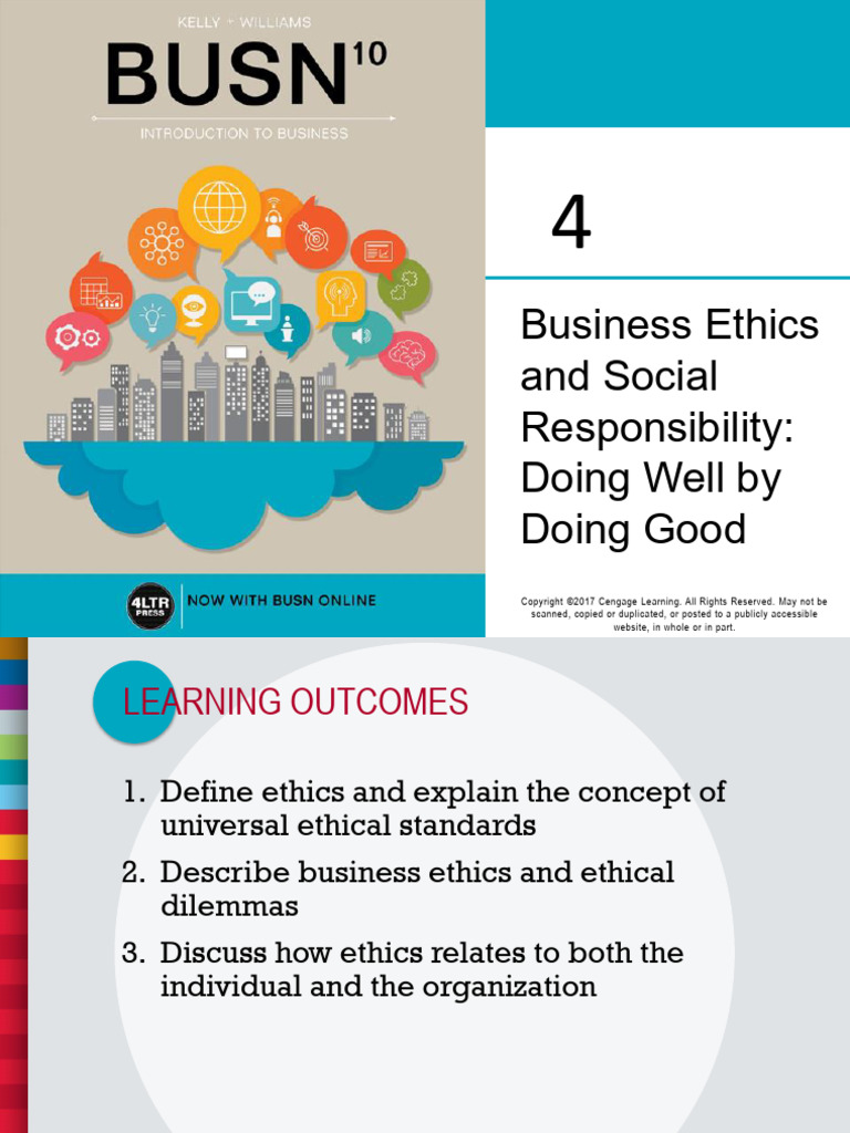 Business Ethics and Social Responsibility | PDF | Corporate Social ...