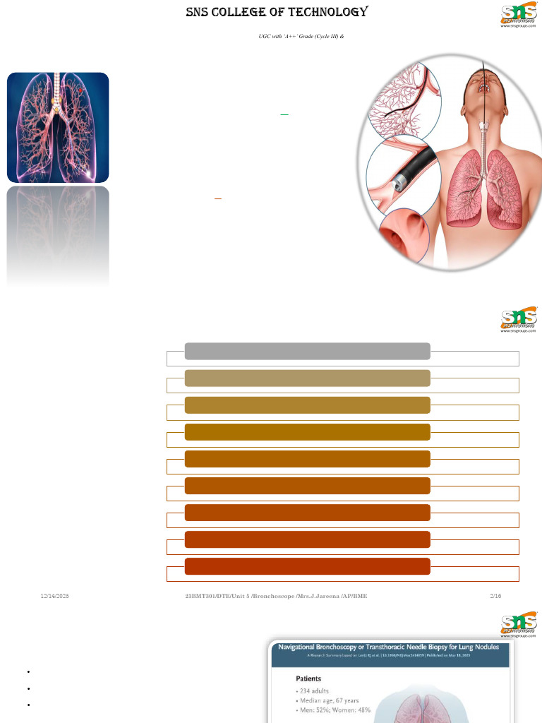 Understanding Bronchoscopy Techniques | PDF | Medical Specialties ...