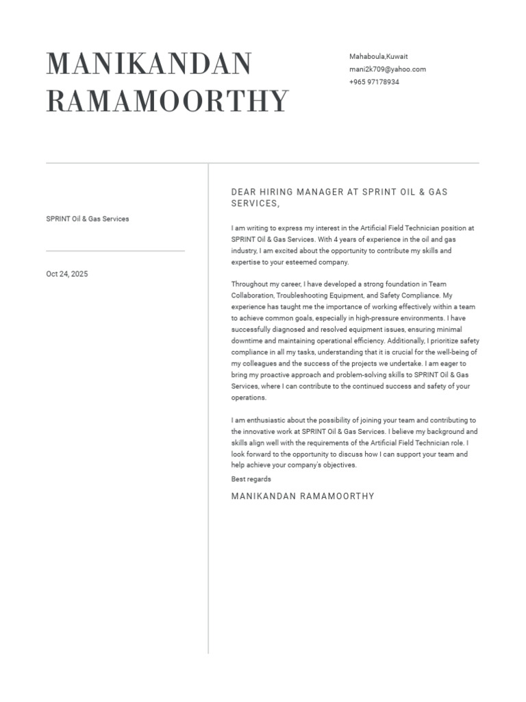 Manikandan R | PDF