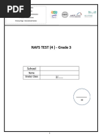 NAFS Assessments Student Guide 2024 | PDF