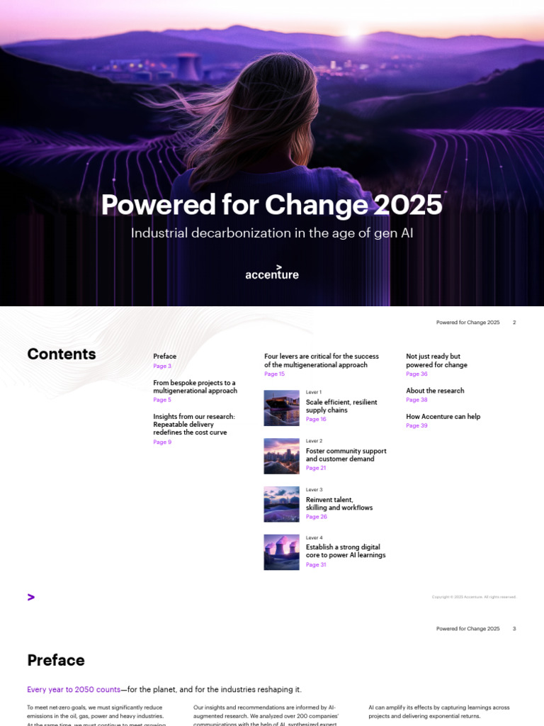 Industrial Decarbonization Strategies 2025 | PDF | Climate Change ...