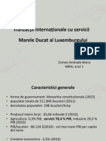 Tranzacții Internaționale Cu Servicii