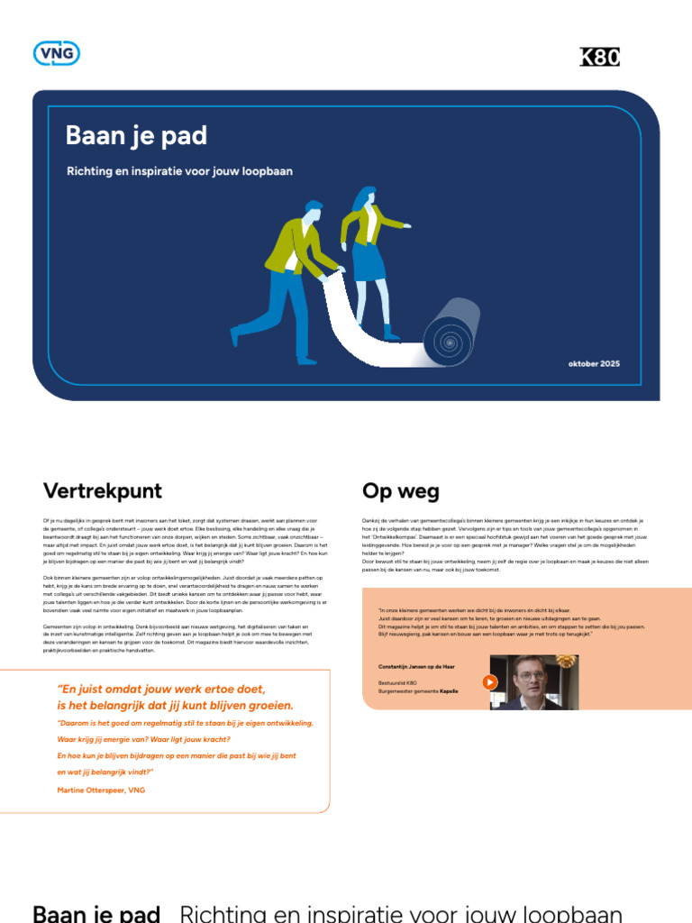Baan Je Pad Richting en Inspiratie Voor Jouw Loopbaan | PDF
