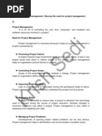 Smu Mb0049 Sem 2 Assignments 2012 Set 1