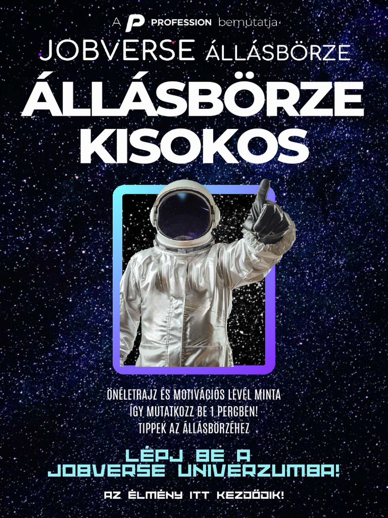 JOBVERSE Allasborze Kisokos | PDF