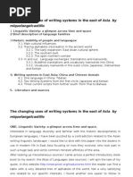 Download Writing in East Asia -Mangelcast by Miquel-ngel SN9680417 doc pdf