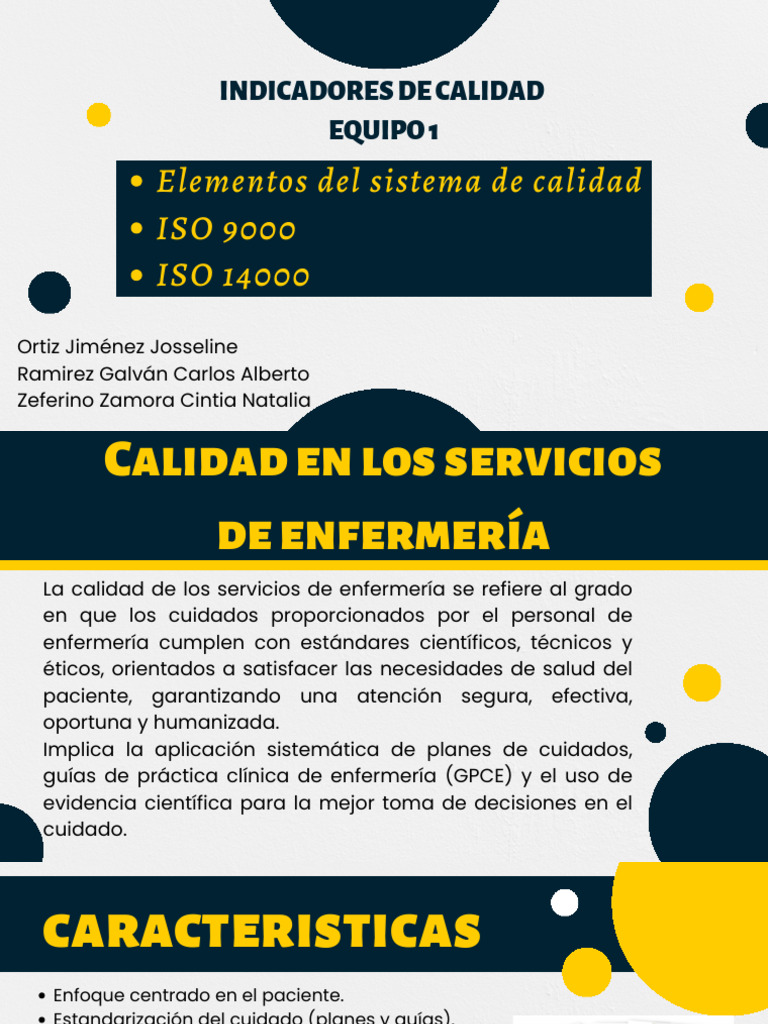 CALIDAD DE LOS SERVICOSISO | PDF | Calidad (comercial) | Gestión de la ...