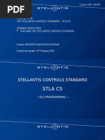 Stellantis Controls Standard Training | PDF | Programmable Logic ...