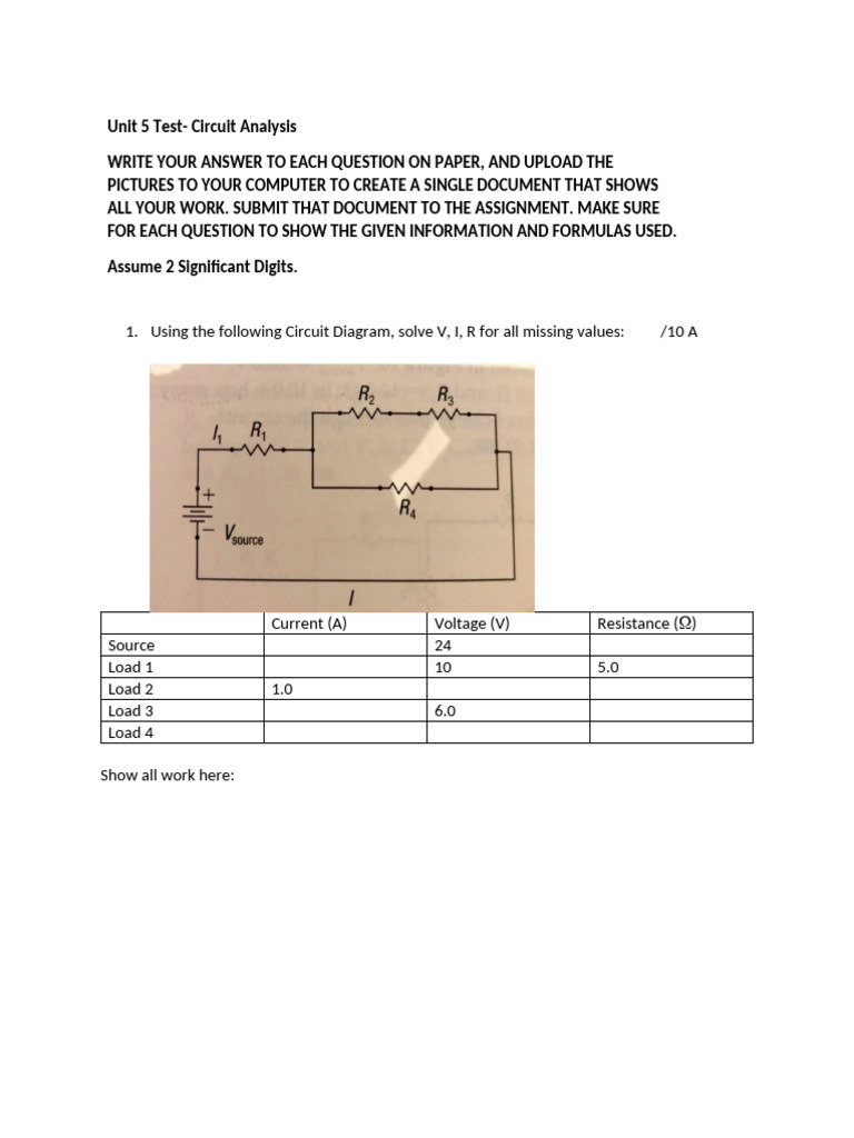 Unit 5 Test | PDF