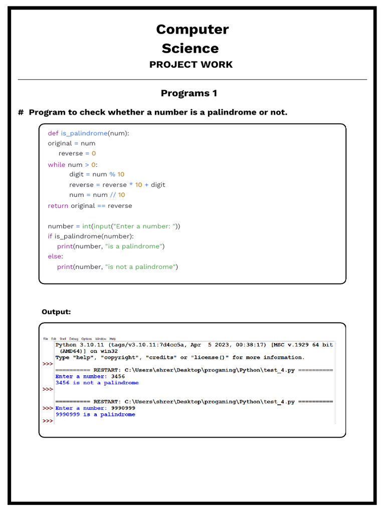 Python Programs for Basic Computations | PDF | Table (Database) | Data ...