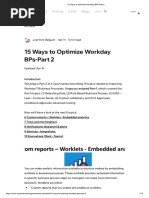 Move Workers Process in Workday Guide | PDF