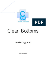 Clean Bottoms - Marketing Plan - April 2011