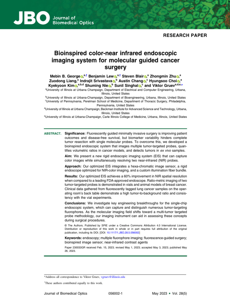 056002_1 | PDF | Infrared | Cancer