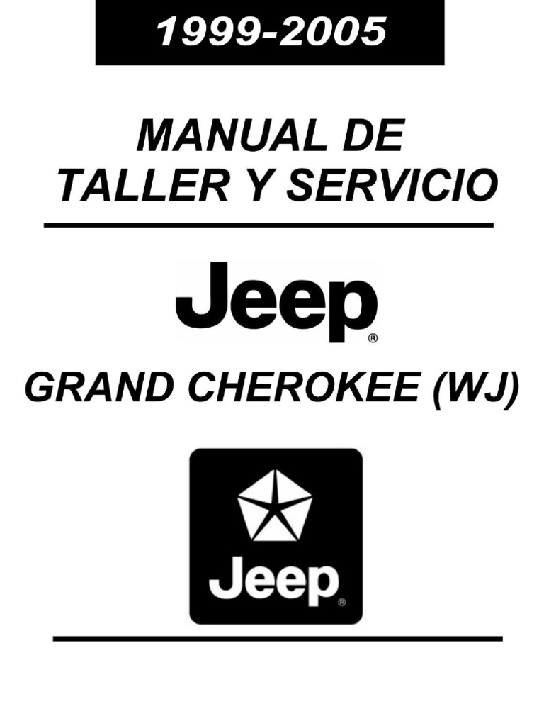 Manual Reparacion Jeep Grand Cherokee 99-05