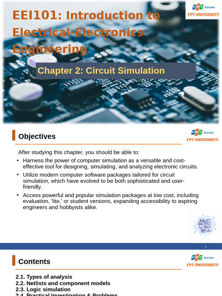 Circuit Simulation in Electronics Engineering | PDF | Spice ...