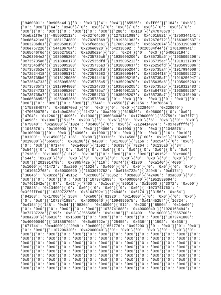 Hexadecimal Data Overview | PDF