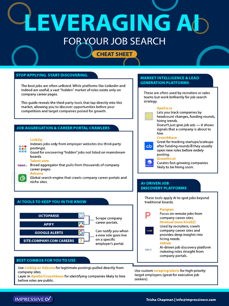 Ai For Job Search | PDF