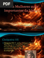 Mulheres Importantes
