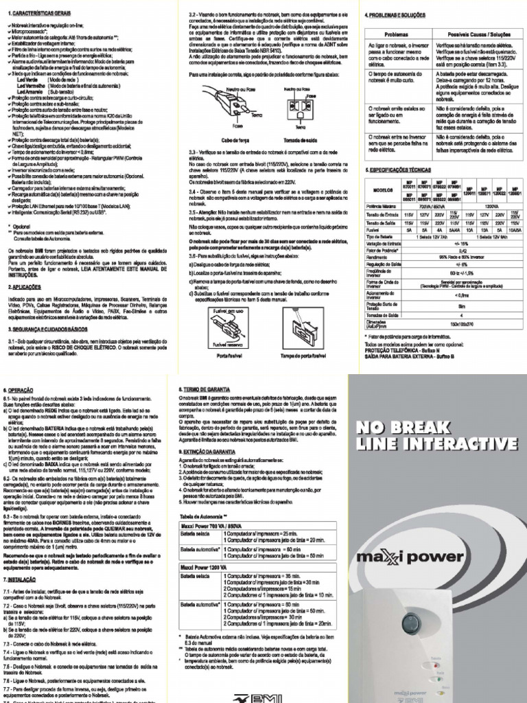 Manual Maxxi Power | PDF