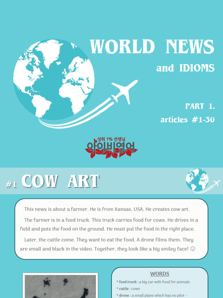 World News Part 1 (article 1-30) | PDF
