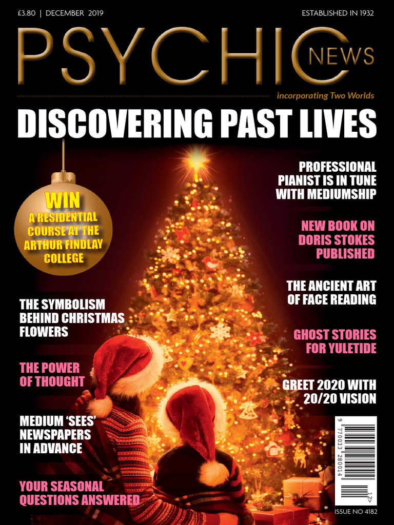 Psychic News – December 2019 | PDF | Mediumship | Mindfulness, image size:768x1024