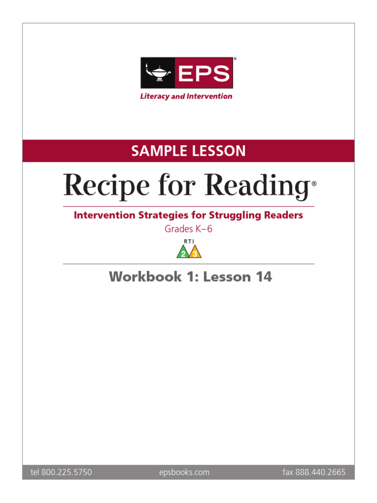 Rfr Sample Lesson | PDF