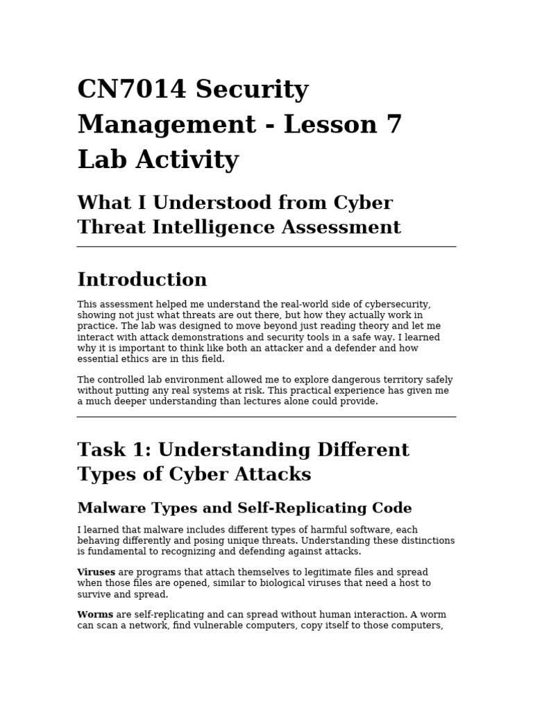 Week 7 Security Management | PDF | Security | Computer Security