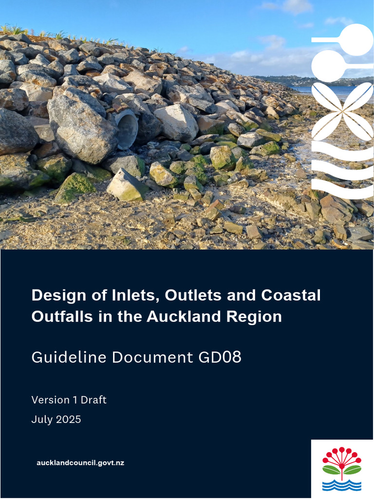 Auckland Coastal Outfalls Design Guide | PDF | Storm Drain | Stormwater