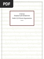 Download A Survey on Employees Job Satisfaction by Zubairia Khan SN96812367 doc pdf