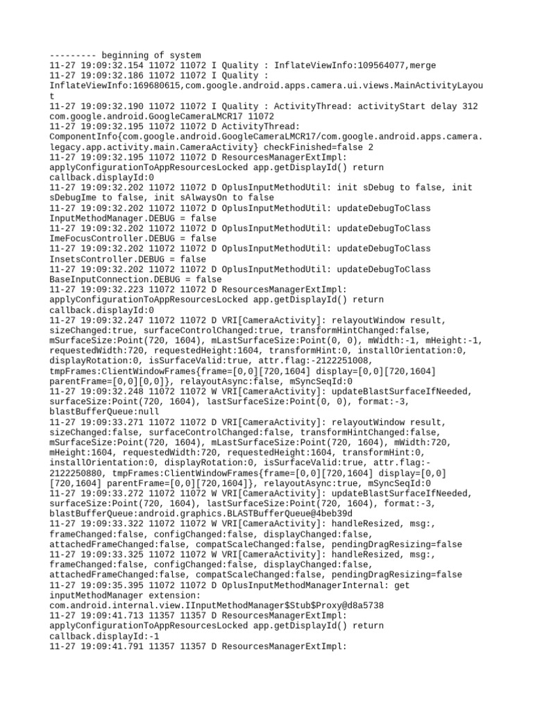 Log Cat 1764250781816 | PDF | Computer Programming | Software Engineering