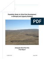 En Feasibility Study Wind Park Ashegoda 2006