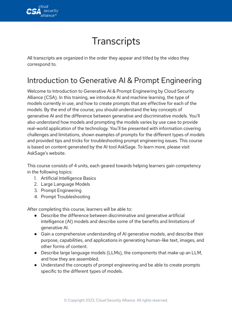 AI_Transcripts.docx | PDF | Artificial Intelligence | Intelligence (AI ...
