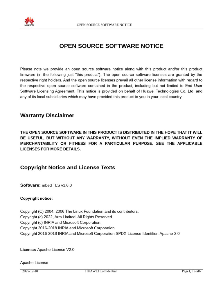 Open Source Software License Notice | PDF | License | Derivative Work
