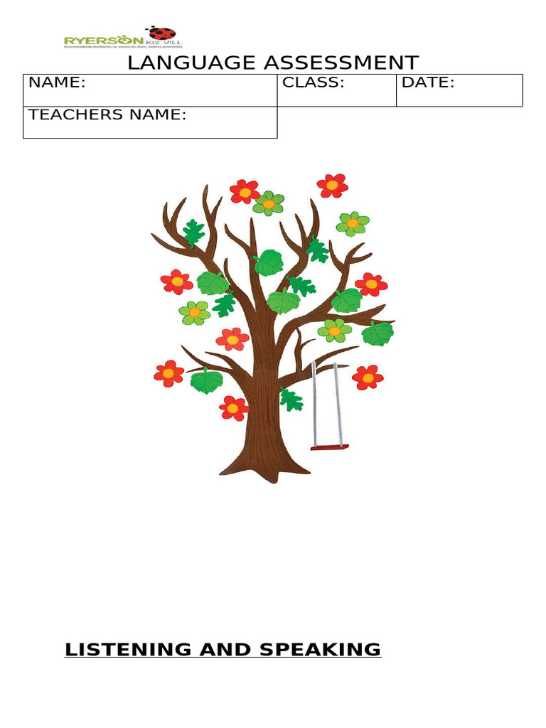 Language Assessment August | PDF