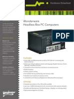 Datasheet Wonderware HeadlessBoxPCComputers 05-12
