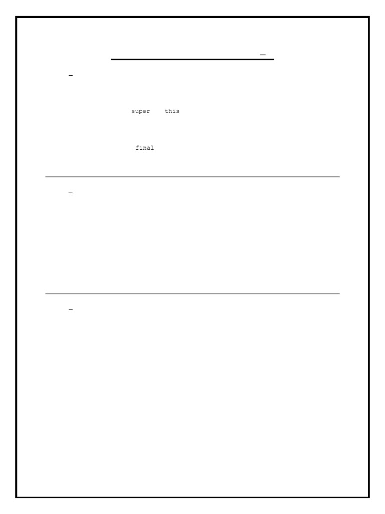 Java Programming Model Question Papers | PDF | Method (Computer ...