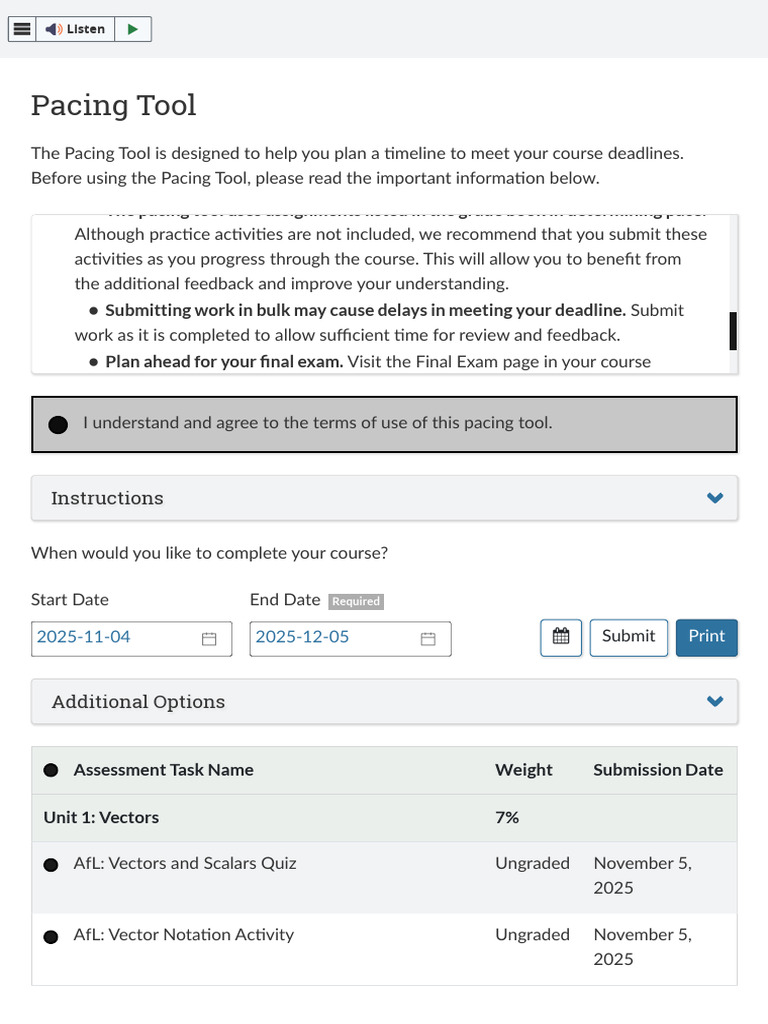 Course Pacing Tool Guide | PDF | Derivative | Exponential Function