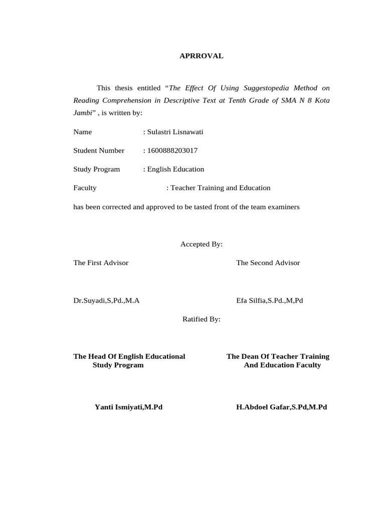 APRROVAL | PDF