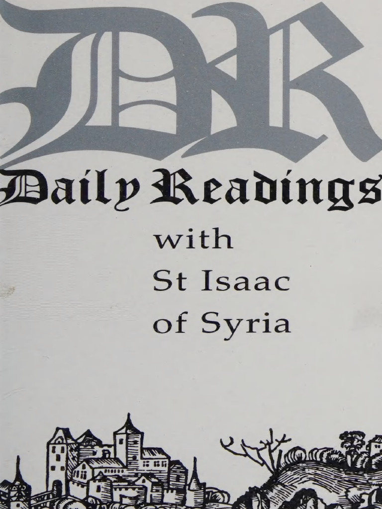 Daily Readings with St Isaac of Syria | PDF | Grace In Christianity ...