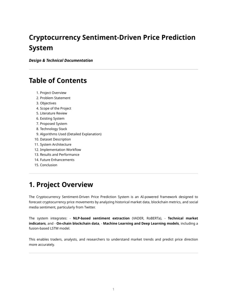 Crypto Sentiment Project Document | PDF | Statistical Classification |  Support Vector Machine