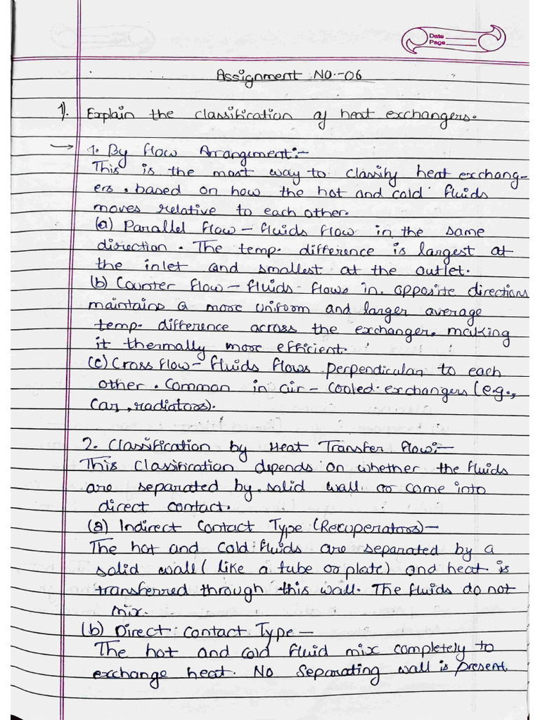 Hmt Assignment Solution 6 | PDF