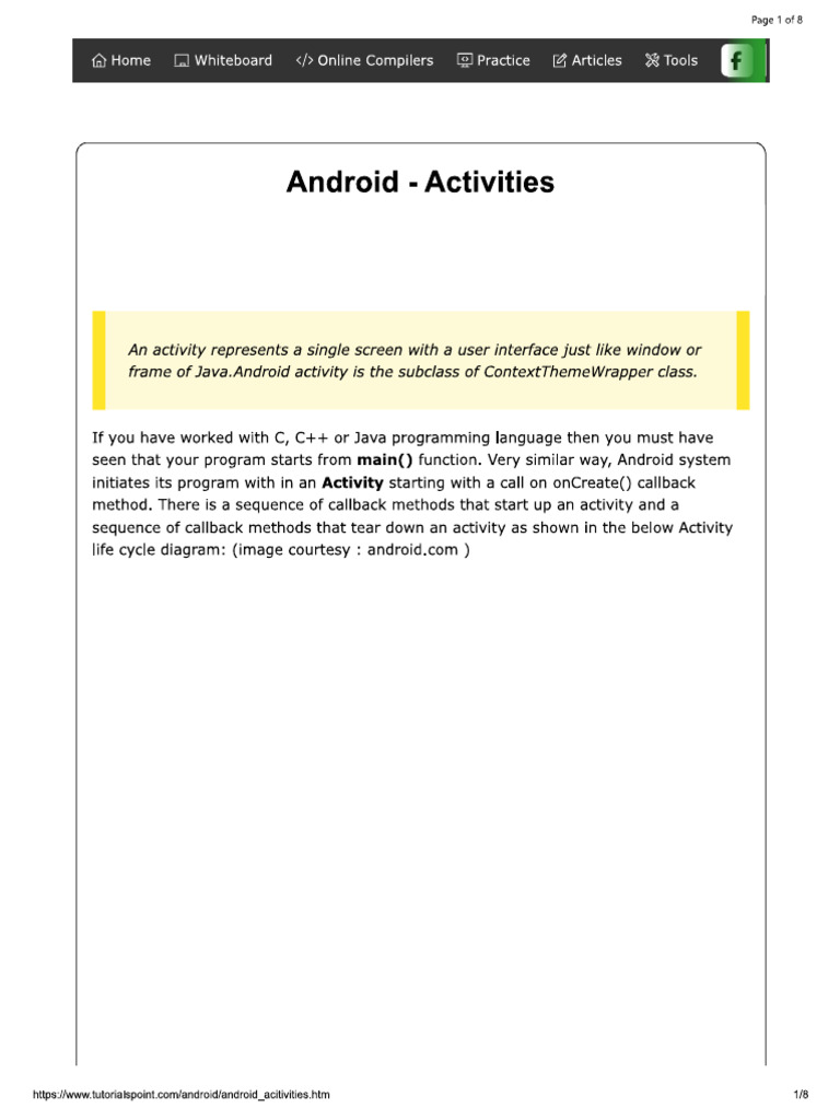 Activity | PDF